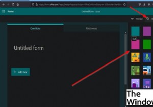 Cách thêm chủ đề vào Microsoft Forms 
