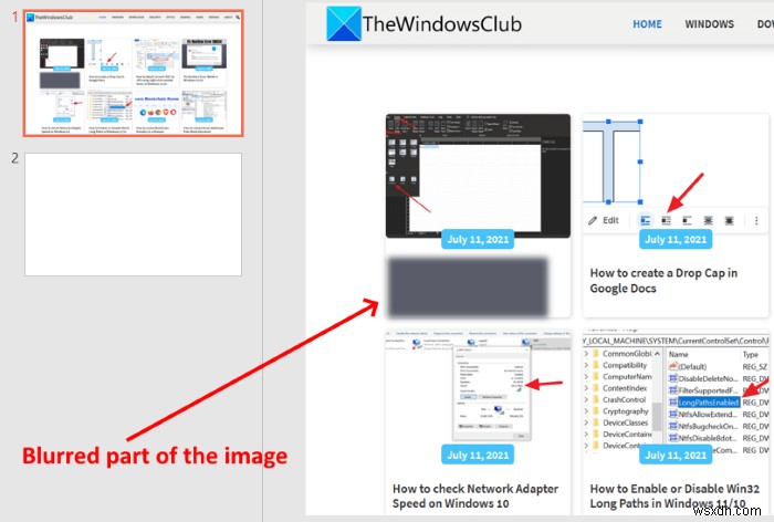 Cách làm mờ một phần của ảnh bằng PowerPoint 