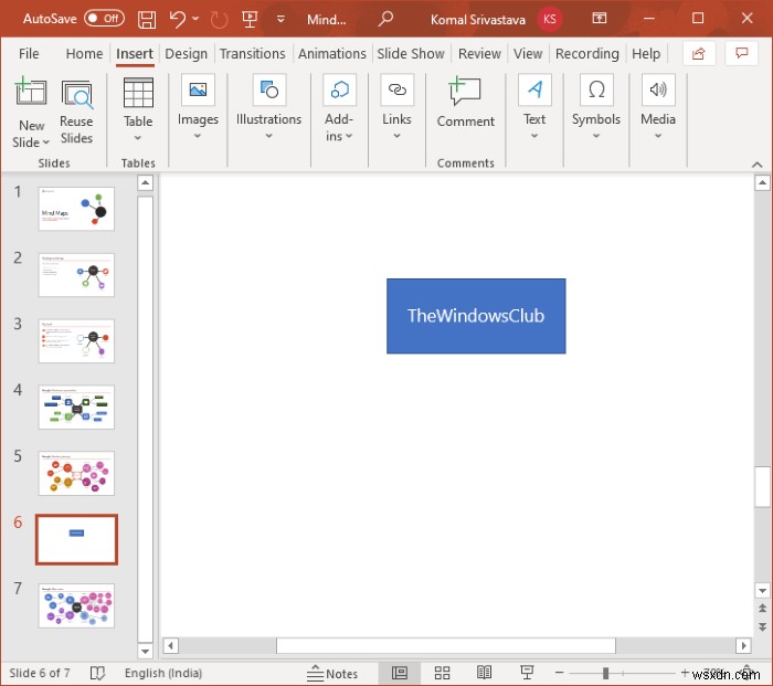 Cách tạo Sơ đồ tư duy trong Microsoft PowerPoint 