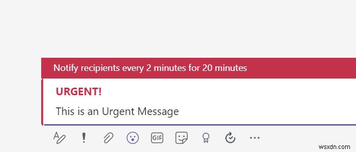 Cách gửi một thông báo khẩn cấp hoặc quan trọng trong Microsoft Teams 