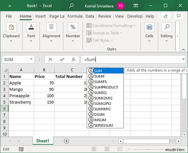Làm cách nào để xóa #NAME? Lỗi trong Excel 