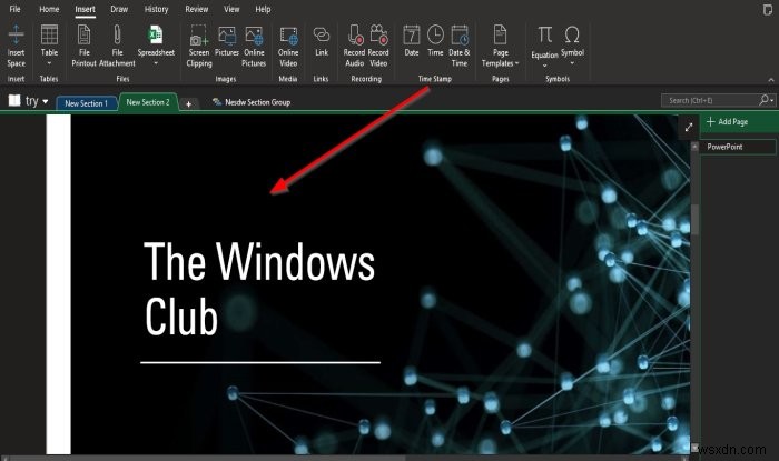 Cách nhập tệp PowerPoint vào OneNote 