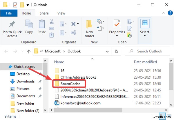Tự động điền không hoạt động chính xác trong Outlook 
