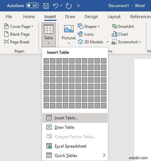 Cách tạo Thực đơn nhà hàng trong Microsoft Word 