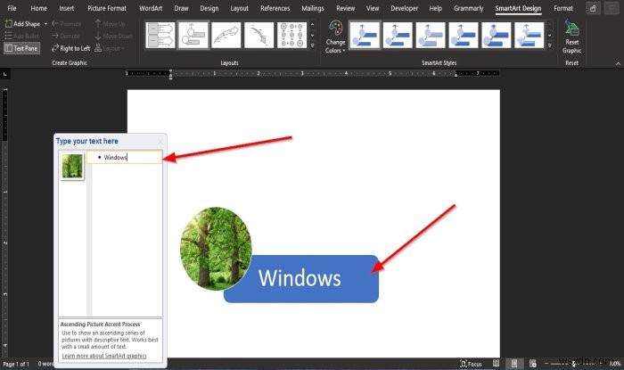 Cách chuyển đổi Ảnh thành đồ họa SmartArt trong Microsoft Word