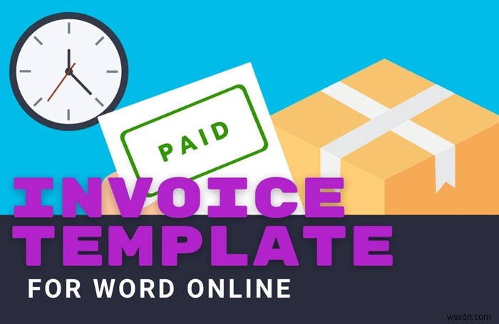 Các mẫu hóa đơn tốt nhất cho Word Online để tạo hóa đơn kinh doanh miễn phí 