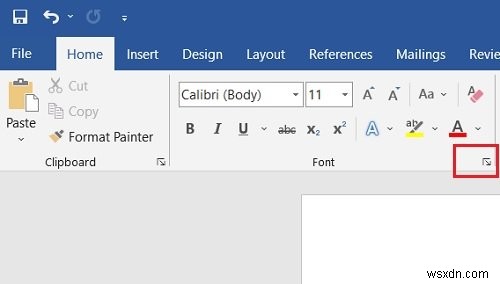 Cách thực hiện Small Caps trong Microsoft Word