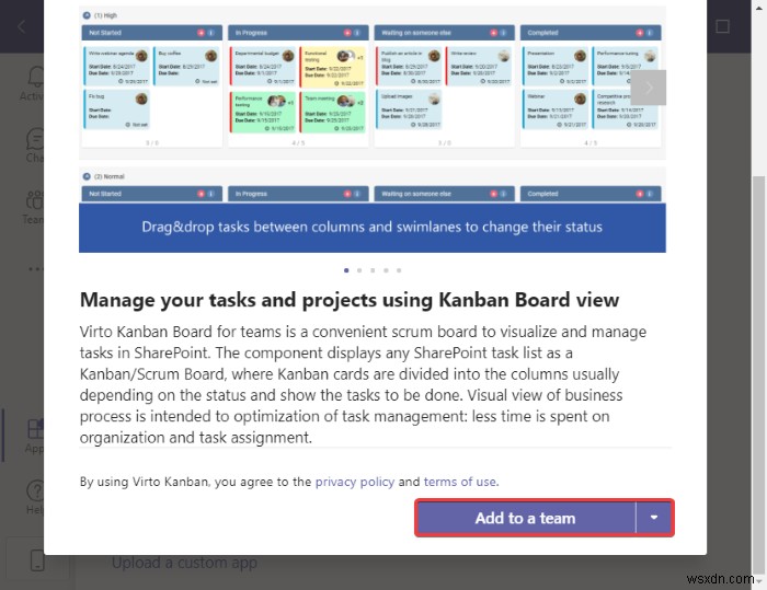 Cách tạo Bảng Kanban trong Microsoft Teams