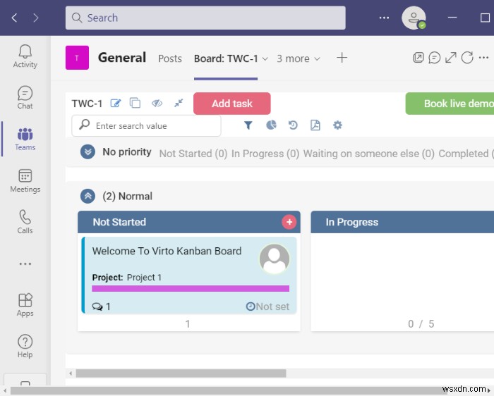 Cách tạo Bảng Kanban trong Microsoft Teams