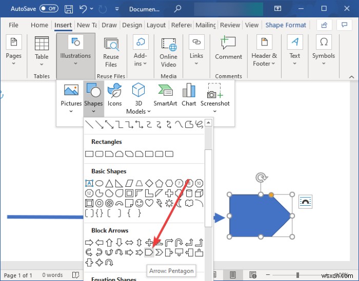 Cách tạo Sơ đồ xương cá trong Microsoft Word 