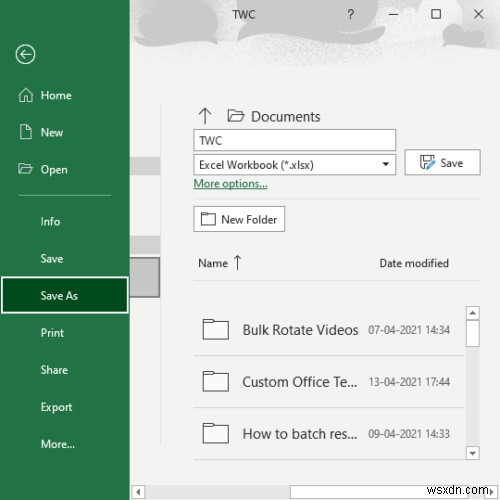 Cách tạo Đám mây Word trong Microsoft Excel 