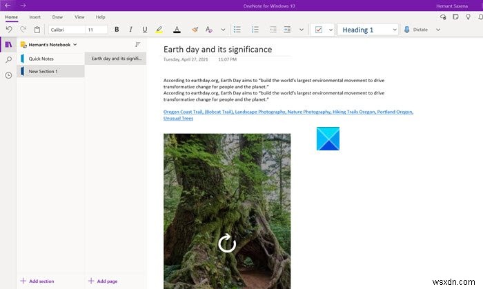 Cách nhúng Ghim Pinterest vào OneNote hoặc Word 