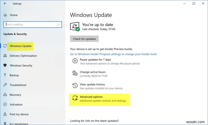 Cách cập nhật các sản phẩm khác của Microsoft bằng Windows Update 