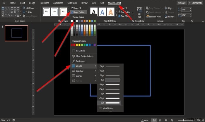 Cách tạo Đồng hồ đếm ngược cho bản trình bày PowerPoint 