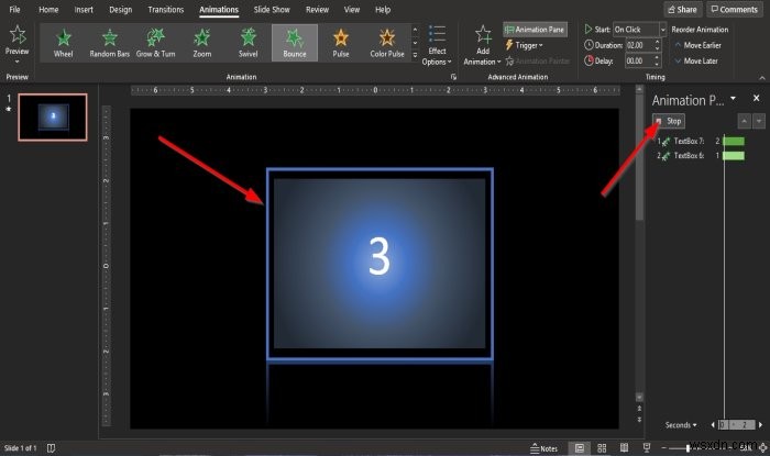 Cách tạo Đồng hồ đếm ngược cho bản trình bày PowerPoint 