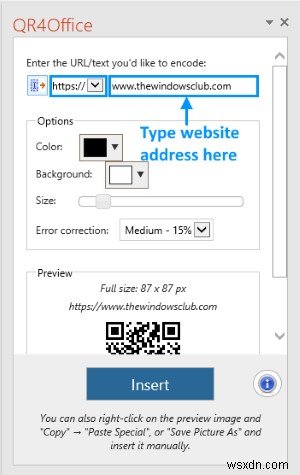 Cách tạo mã QR trong PowerPoint và Excel 