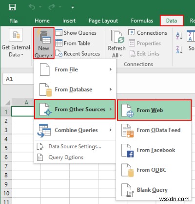 Cách kết nối Google Trang tính với Microsoft Excel 