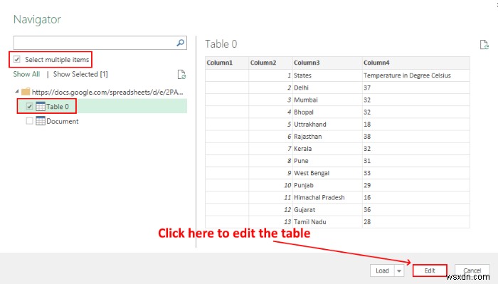 Cách kết nối Google Trang tính với Microsoft Excel 