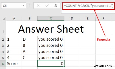 Cách tạo một bài kiểm tra tự động trong Microsoft Excel 