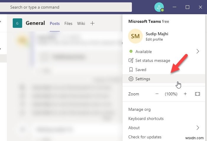 Máy ảnh của Microsoft Teams chuyển sang màu xám hoặc không hoạt động 