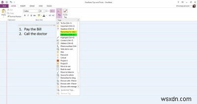 Mẹo về Năng suất của OneNote để giúp bạn tận dụng tối đa nó 