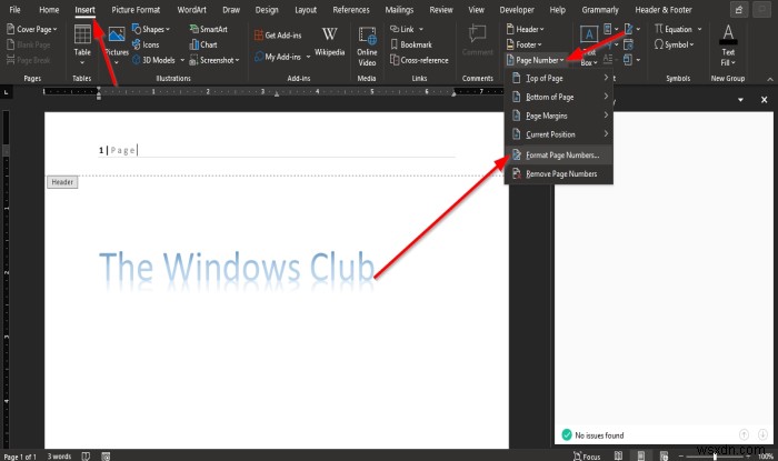 Cách chèn Header và Footer vào Microsoft Word 