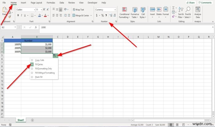 Cách bật và sử dụng Tự động điền trong Microsoft Excel 