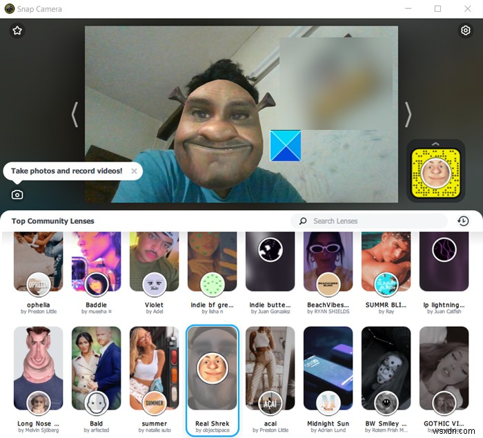 Cách sử dụng bộ lọc Snapchat trong Microsoft Teams 