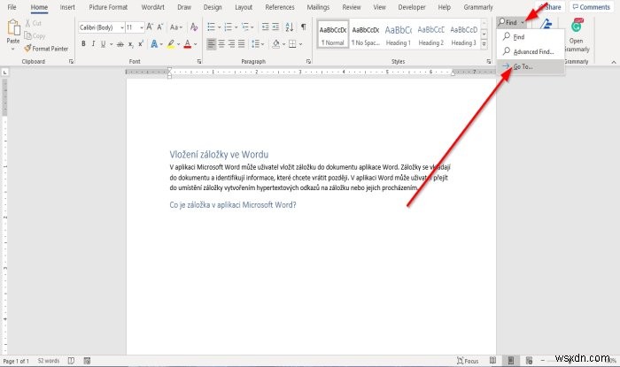 Cách tạo, chèn và di chuyển Dấu trang trong Microsoft Word 