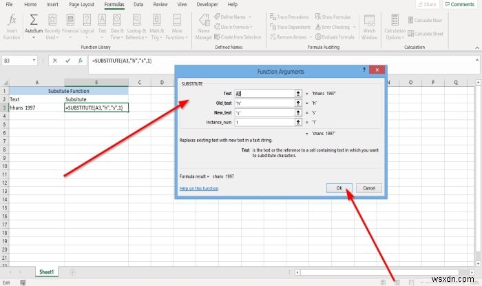 Cách sử dụng các hàm thay thế và thay thế trong Microsoft Excel 