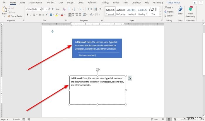 Cách thêm, sao chép, xóa, áp dụng và thao tác hộp văn bản trong Microsoft Word 