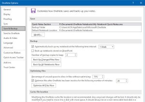 Vị trí bộ nhớ cache của OneNote ở đâu? Làm cách nào để xóa OneNote Cache? 