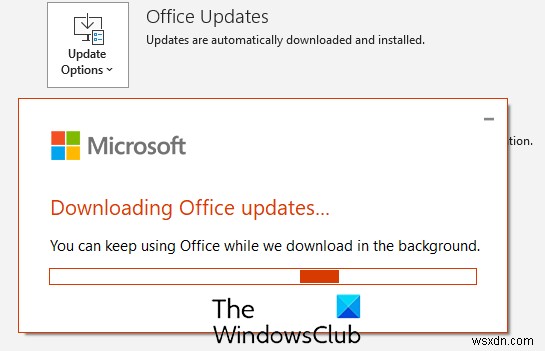 Cách cập nhật Microsoft Office theo cách thủ công trong Windows 11/10 