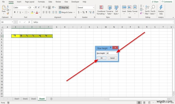 Cách thay đổi Chiều cao Hàng và Chiều rộng Cột trong Microsoft Excel 