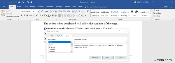 Cách xóa trang trống ở cuối tài liệu Microsoft Word 