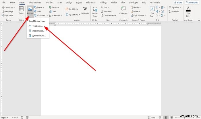 Cách chèn Hình ảnh vào Hình dạng trong Microsoft Word 