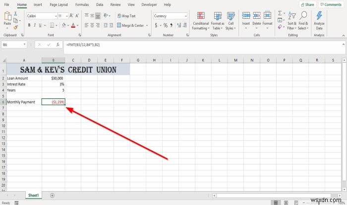 Cách sử dụng Hàm PMT trong Microsoft Excel 