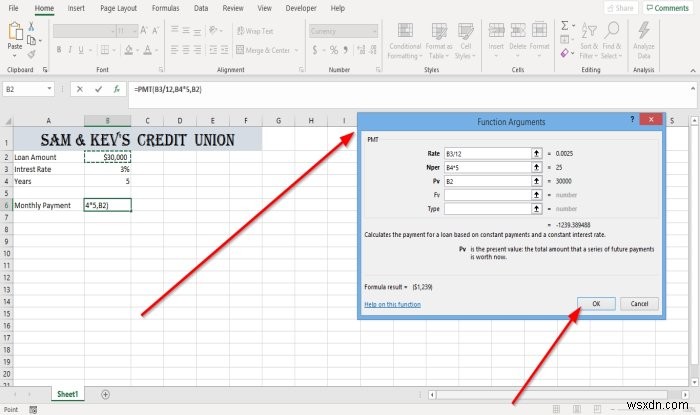 Cách sử dụng Hàm PMT trong Microsoft Excel 