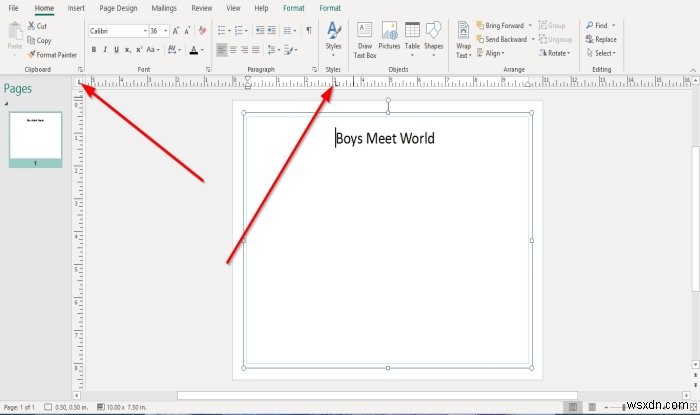 Cách Hiển thị hoặc Ẩn và Sử dụng Thanh Thước trong Microsoft Publisher 