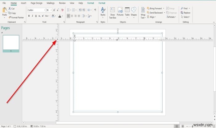 Cách Hiển thị hoặc Ẩn và Sử dụng Thanh Thước trong Microsoft Publisher 