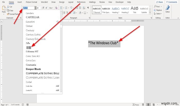 Cách tạo mã vạch trong Microsoft Word 