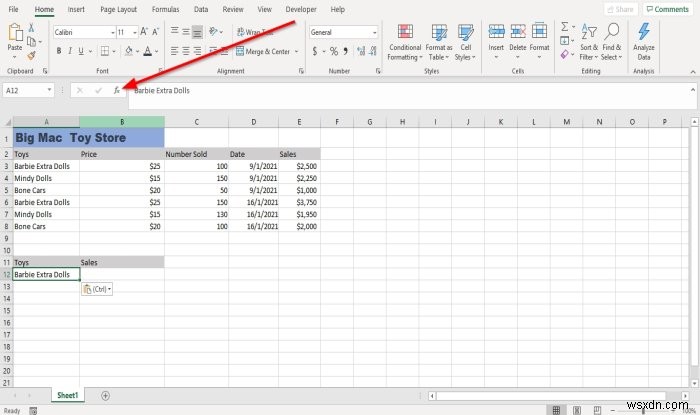 Cách sử dụng hàm DSUM trong Microsoft Excel 