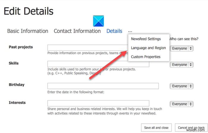 Tìm kiếm SharePoint không trả về kết quả từ ngôn ngữ khác 