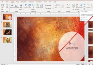 Cách thêm Nhạc vào trang chiếu PowerPoint 