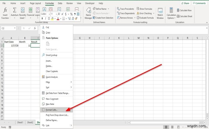 Cách sử dụng hàm EDATE và EOMONTH trong Excel 