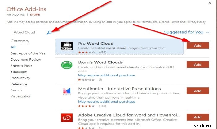 Cách tạo Đám mây Word trong Microsoft PowerPoint 