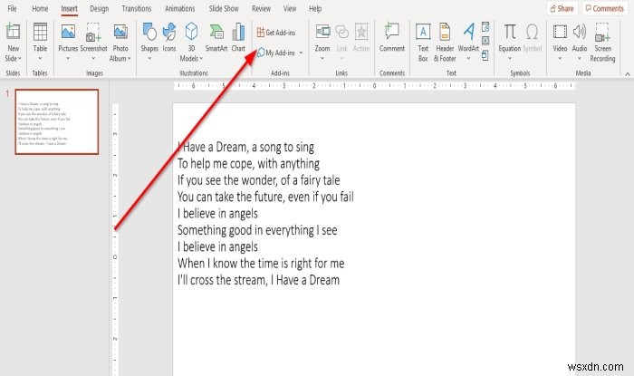 Cách tạo Đám mây Word trong Microsoft PowerPoint 