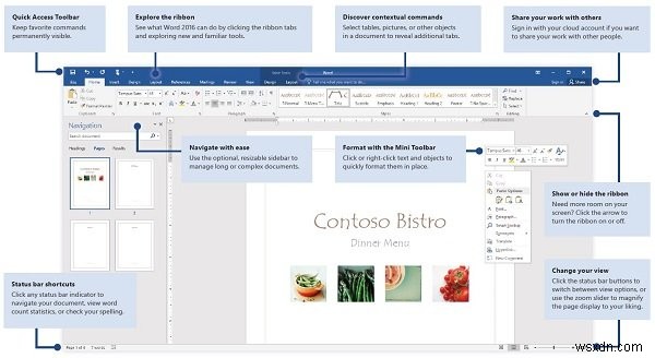 Microsoft Office:Word, Excel, PowerPoint Hướng dẫn Bắt đầu Nhanh - Microsoft 365 | Văn phòng 2021 