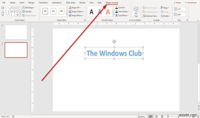 Cách thêm ảnh bên trong văn bản trong Microsoft PowerPoint 