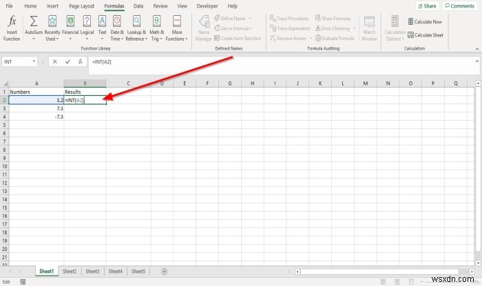 Cách sử dụng Hàm INT và LCM trong Microsoft Excel 